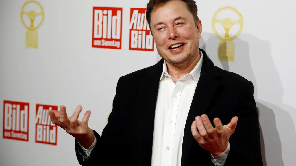 Zakladatel a šéf Tesly Elon Musk