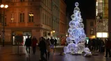 Vánoční výzdoba v Praze