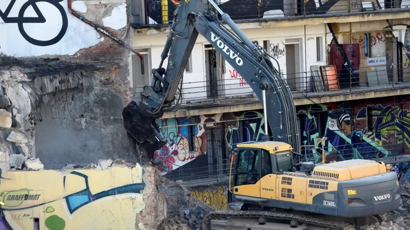 Demolice Trafačky