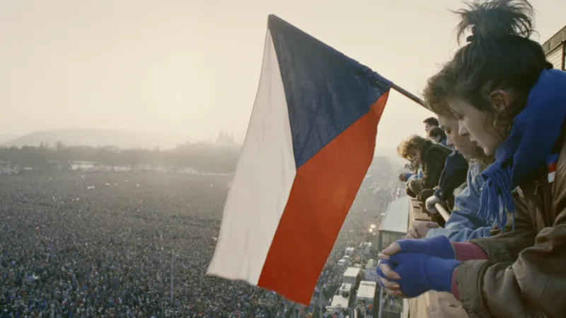 Víkend 25. a 26. listopadu 1989 na Letenské pláni v Praze.