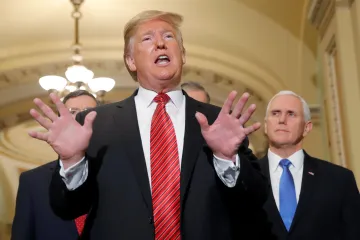 Trump řekl demokratům sbohem po 15 minutách. Rozčílilo ho, že dál odmítají zeď u Mexika