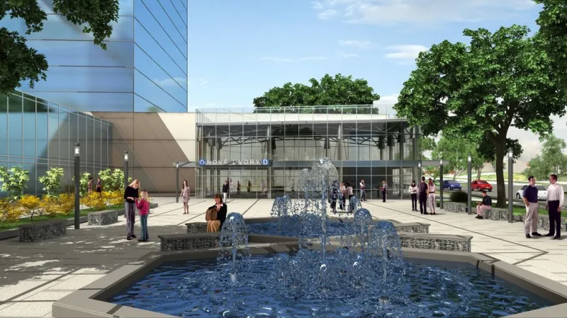 Stanice Nové Dvory - koncepce řešení