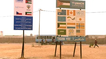 Česko mezi sponzory v uprchlickém táboře v jordánském Zaatarí