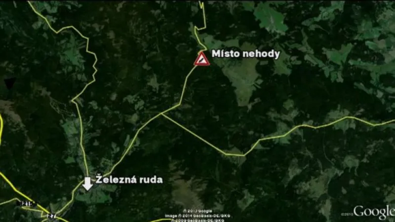 Na Klatovsku havaroval autobus s dětmi