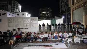 Protest proti odložení projednávání zákona o amnestii ve Venezuele