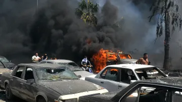 Výbuchy v libanonském Tripolisu