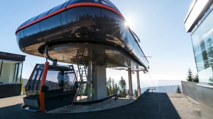 Nová kabinová lanovka na Hraničník v rakouském skiareálu Hochficht
