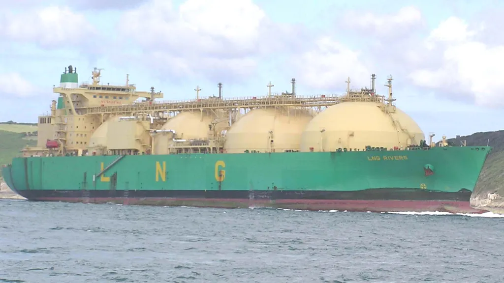 Tanker přepravující LNG