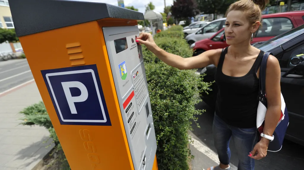 Parkovací automat - ilustrační snímek