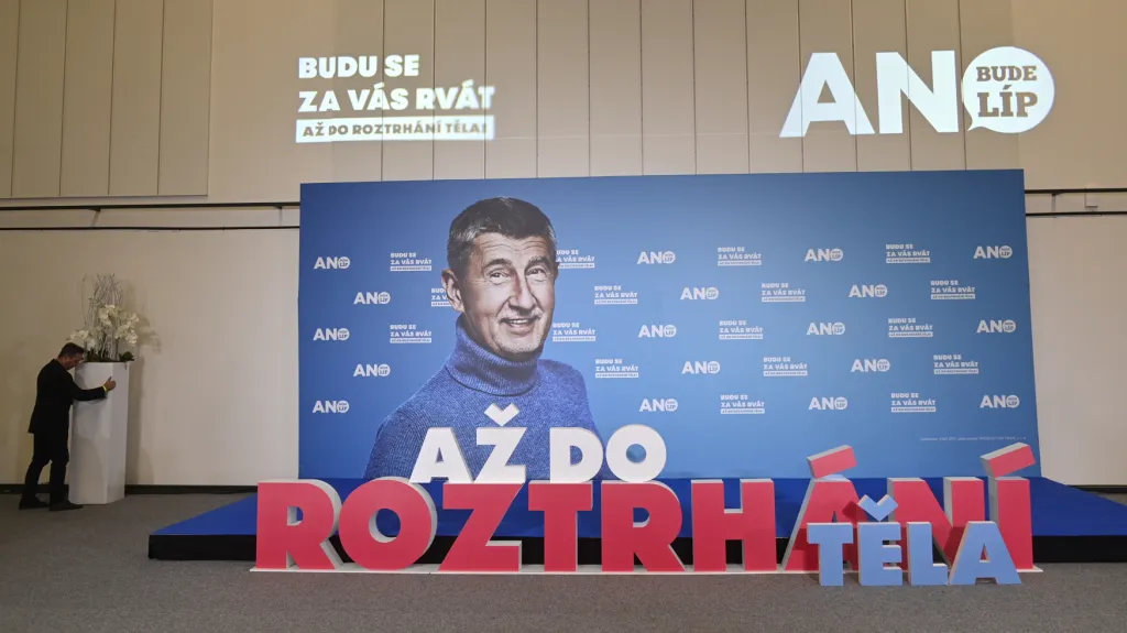 Volební štáb hnutí ANO