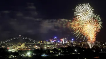 Letošní oslavy Nového roku v Austrálii