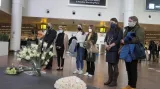 Pieta za oběti teroristických útoků na letišti v Bruselu