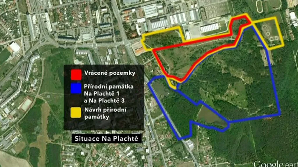 Situace Na Plachtě