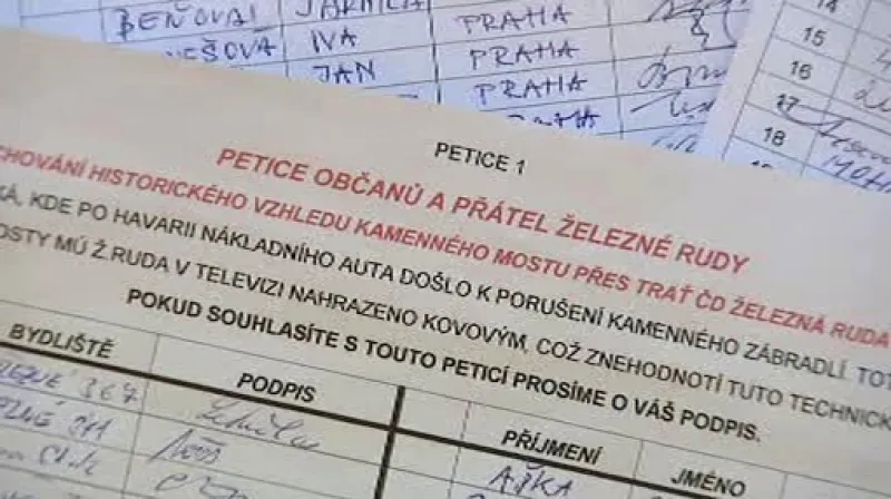 Oprava mostu v Železné Rudě