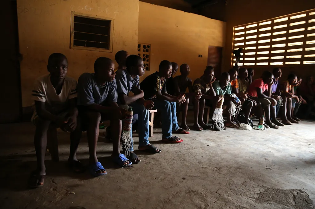 Nominace na vítěznou sérii Czech Press Photo 2018 (Problémy dnešní doby): Věznice pro mladistvé, Sierra Leone