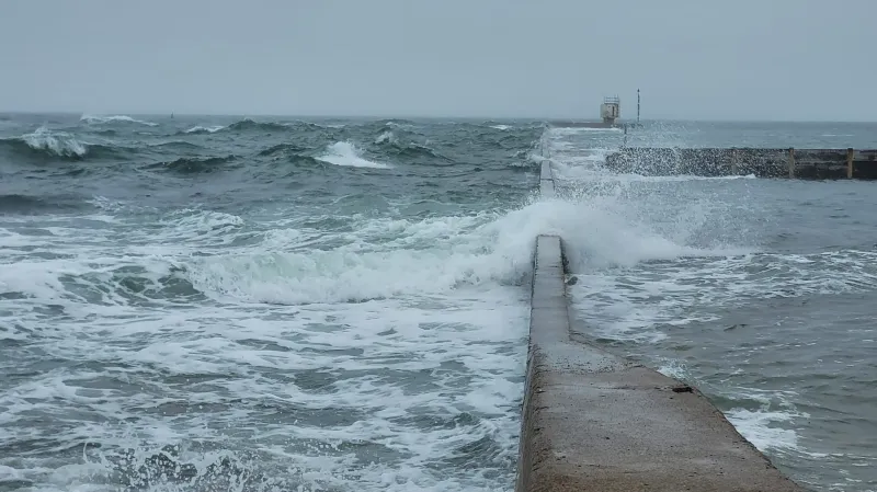 Rozbouřený Atlantik