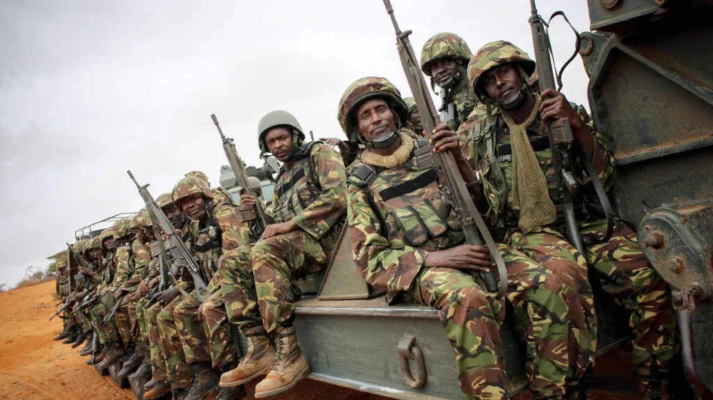Vojáci Africké unie