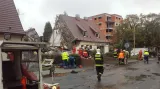 Výbuch plynu v Kladně zdemoloval dům