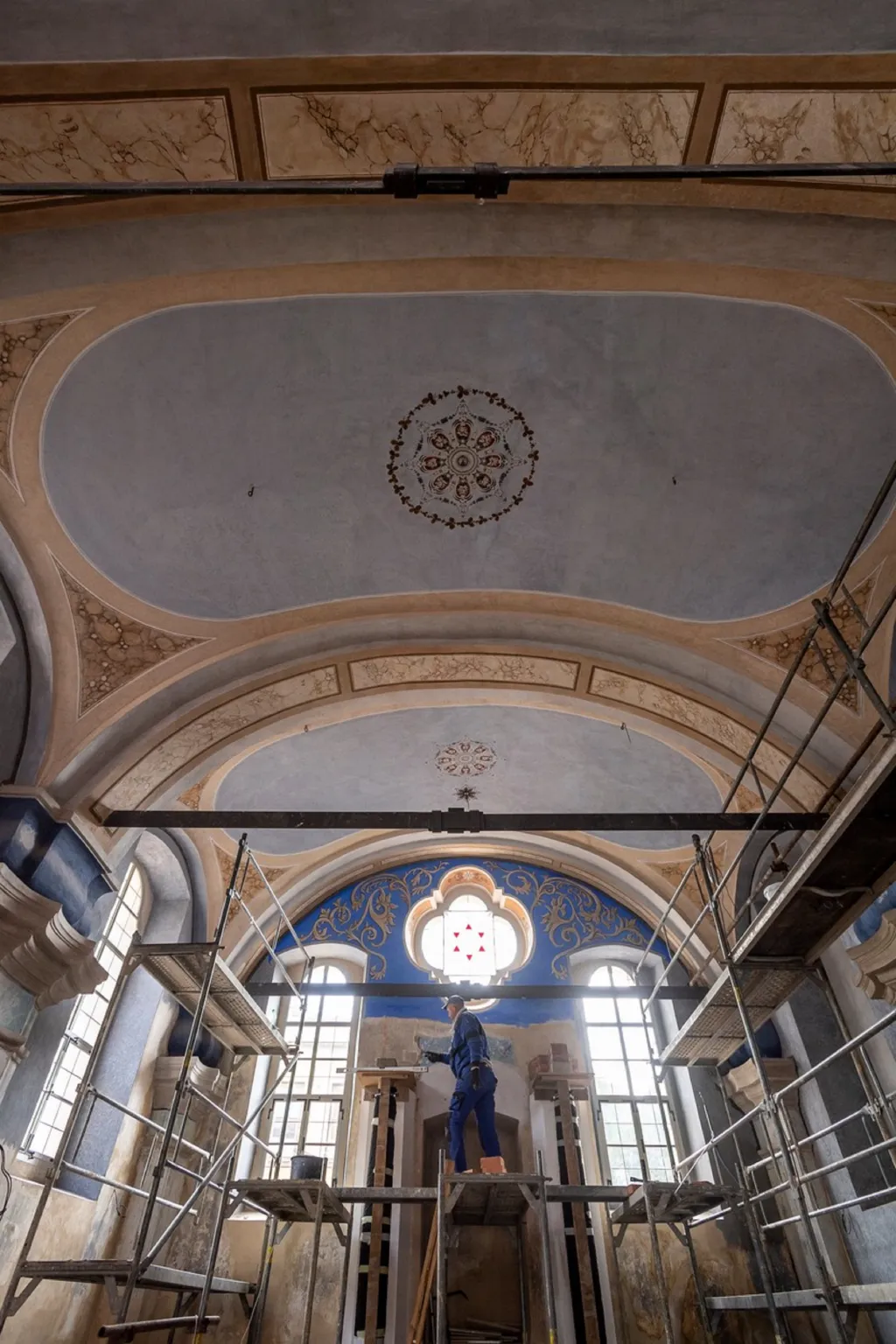Rekonstrukce synagogy v Budyni nad Ohří