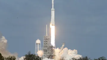 Start rakety Falcon Heavy