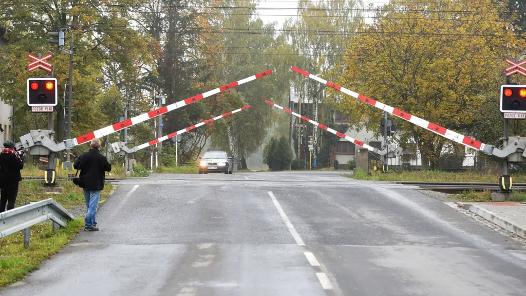 Přejezd ve Studénce
