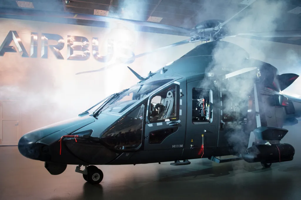 Mezi posledními novinkami, které Airbus v roce 2019 představil, je vývoj nového lehkého bojového vrtulníku Guépard. Tento stroj by měl létat od roku 2026