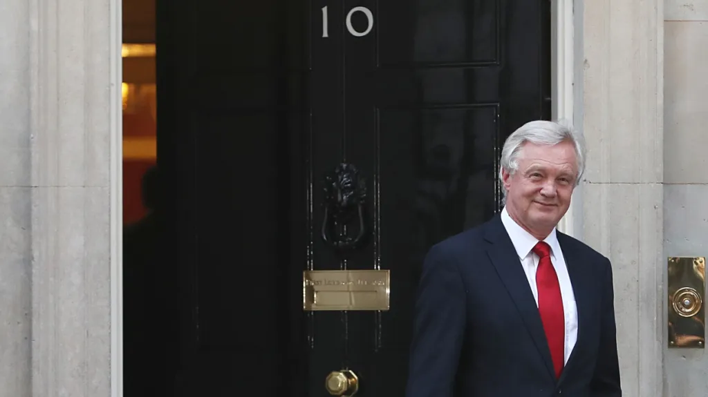 Britský ministr pro záležitosti brexitu David Davis