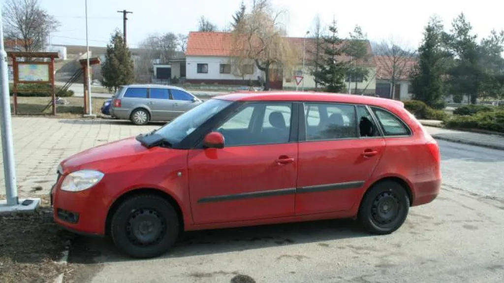 Vykradený automobil