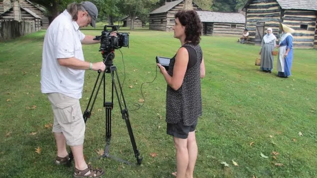 Natáčení dokumentu o Davidu Ziesbergerovi v USA