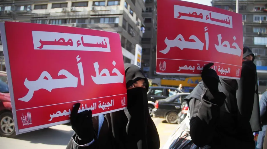 Protest Egypťanů proti testům panenství