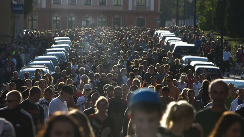 Demostrace ve Varnsdorfu v září 2011