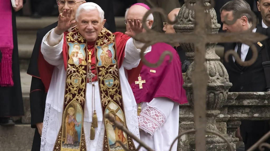 Papež Benedikt XVI. na návštěvě Španělska