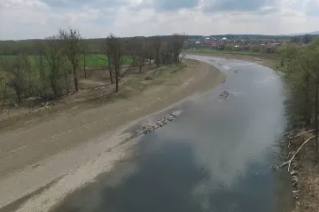 Bečva se vrátila do původního koryta. Nebude tak ohrožovat velkou vodou Ústí