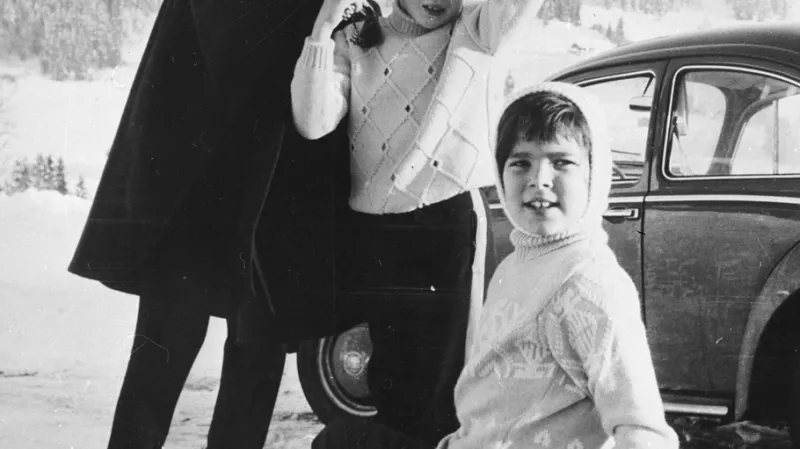 Princova láska k zimním sportům se projevila už v dětství