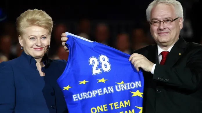 Litevská prezidentka vítá Chorvatsko v EU