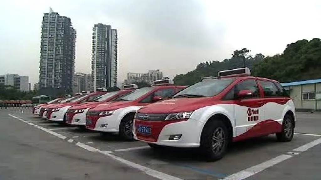 Čínské elektrotaxíky