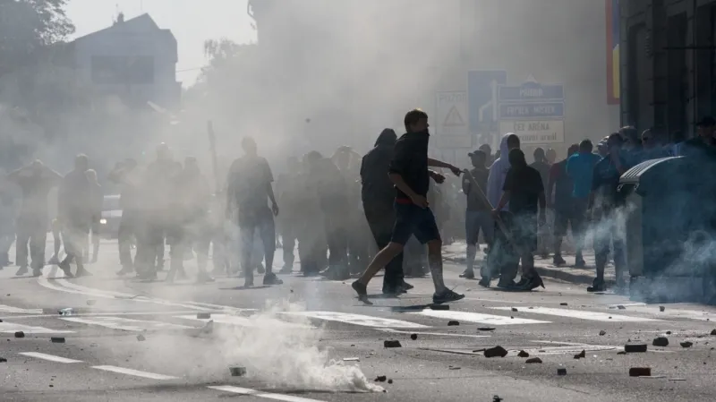 Protiromský pochod v Ostravě