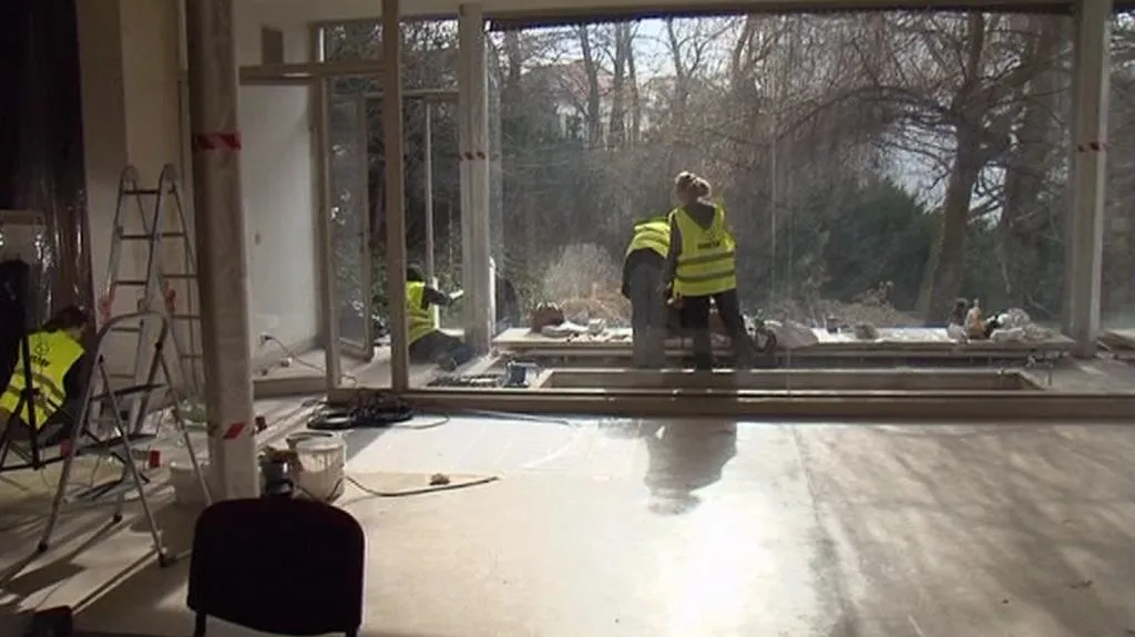 Opravy vily Tugendhat