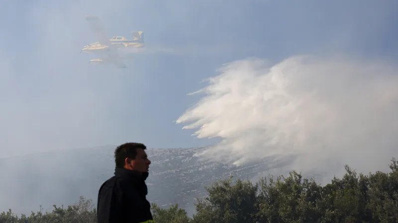 Požáry v Chorvatsku