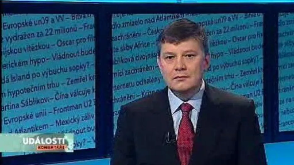 Rozhovor s Alešem Hušákem v Událostech, komentářích