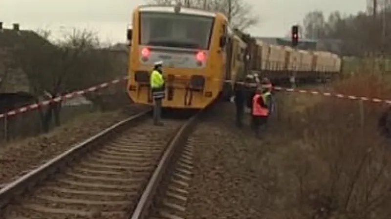 Nehoda osobního vlaku