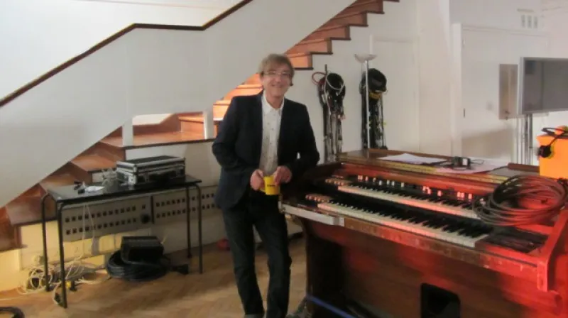 Miro Žbirka při nahrávání ve studiu Abbey Road