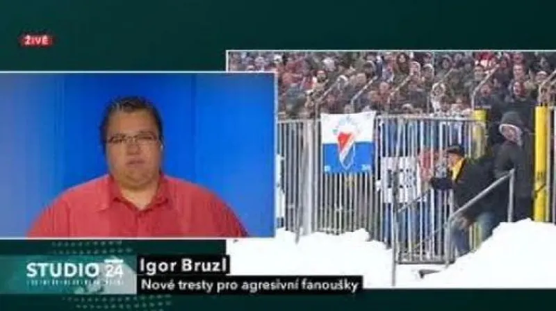 Studio ČT24 k zákazu vstupu na stadiony