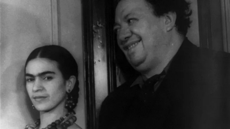 Frida Kahlo a Diego Rivera