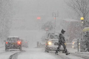 Sníh způsobuje v Evropě chaos
