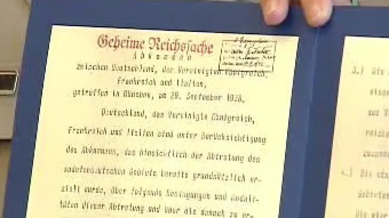 Kopie mnichovské dohody