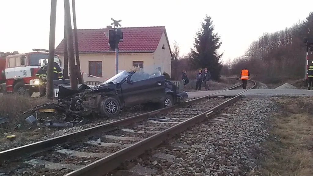 Zničené auto