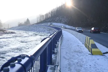 Silnice u Hanušovic je po třech letech průjezdná