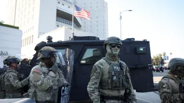 Národní garda v Los Angeles