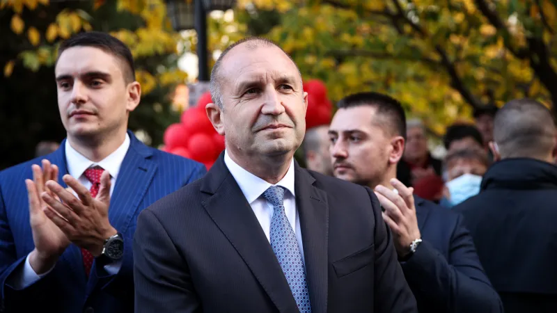Bulharský prezident Rumen Radev